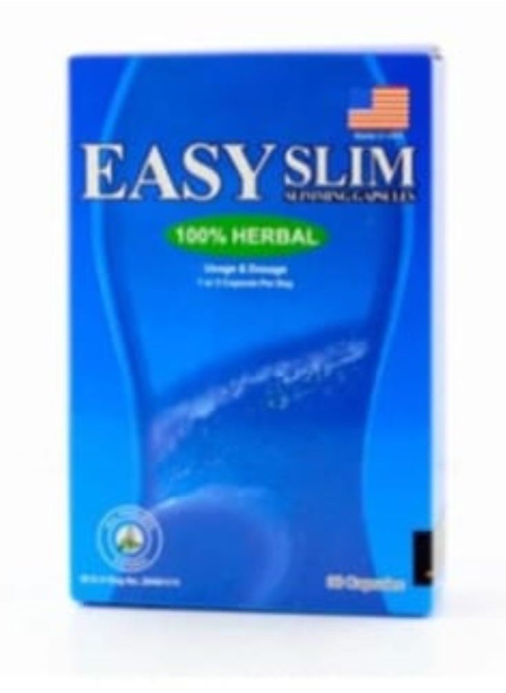 Vitamin - Easy Slim 100% natural herbs healthy without any side effects. Strengthens the immune system and keeps the body active during use. Helps you eat less and lose weight without returning to its previous state. Does not expose the body to diarrhea. Contains active molecules that suppress appetite. - Image 1