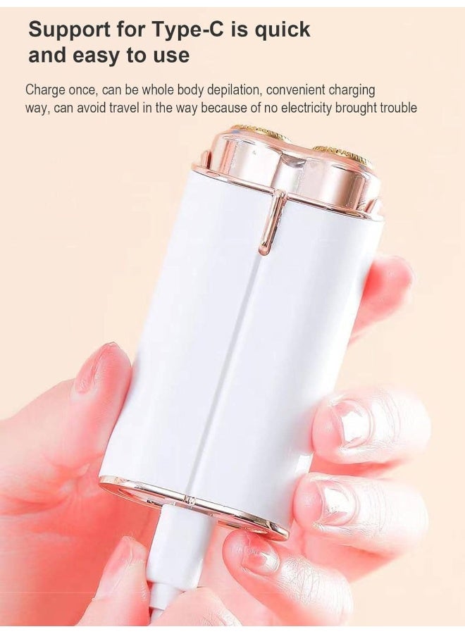 SAFENHAND Women's Painless Hair Remover, Facial Electric Shaver - Image 2