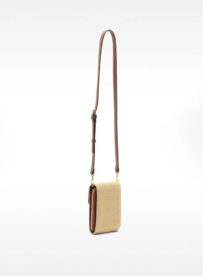 PARFOIS STRAW-EFFECT PHONE CASE
