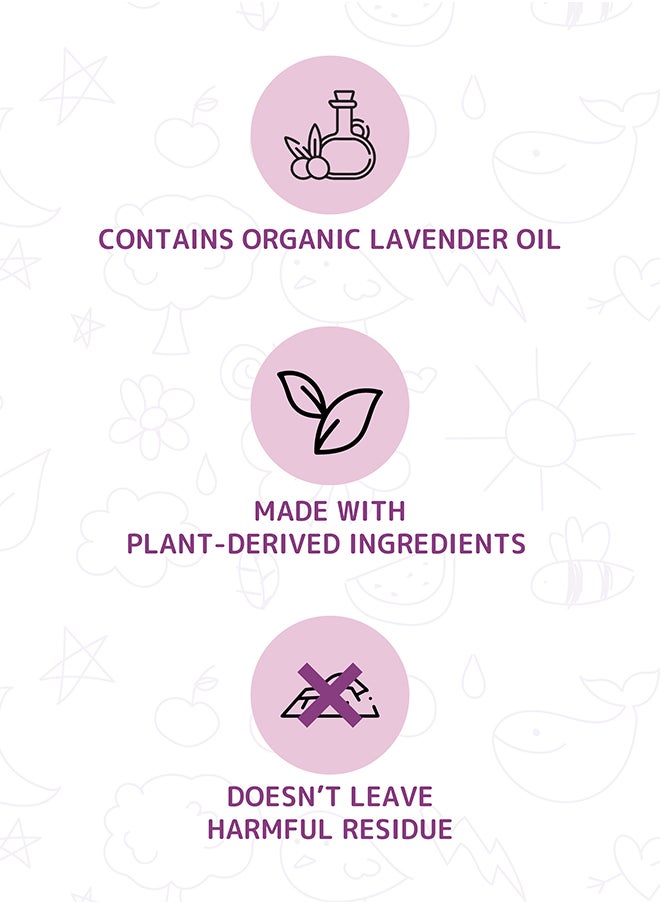FRIENDLY ORGANIC Fabric Softener 750ML - Plant Derived Lavender Essential Oils Fragrance - Baby Clothes Softener Sensitive Skin - No Preservative, Dyes & Synthetic Fragrance - Dermatologically Tested  - Image 2
