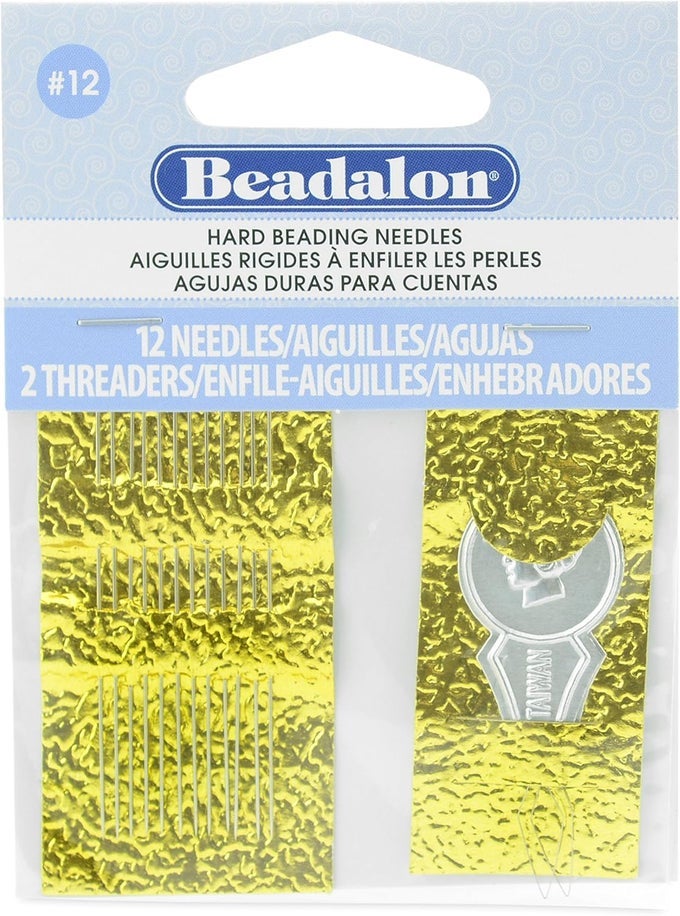 HARD NEEDLES 12 12 PIECES 2 THREADER