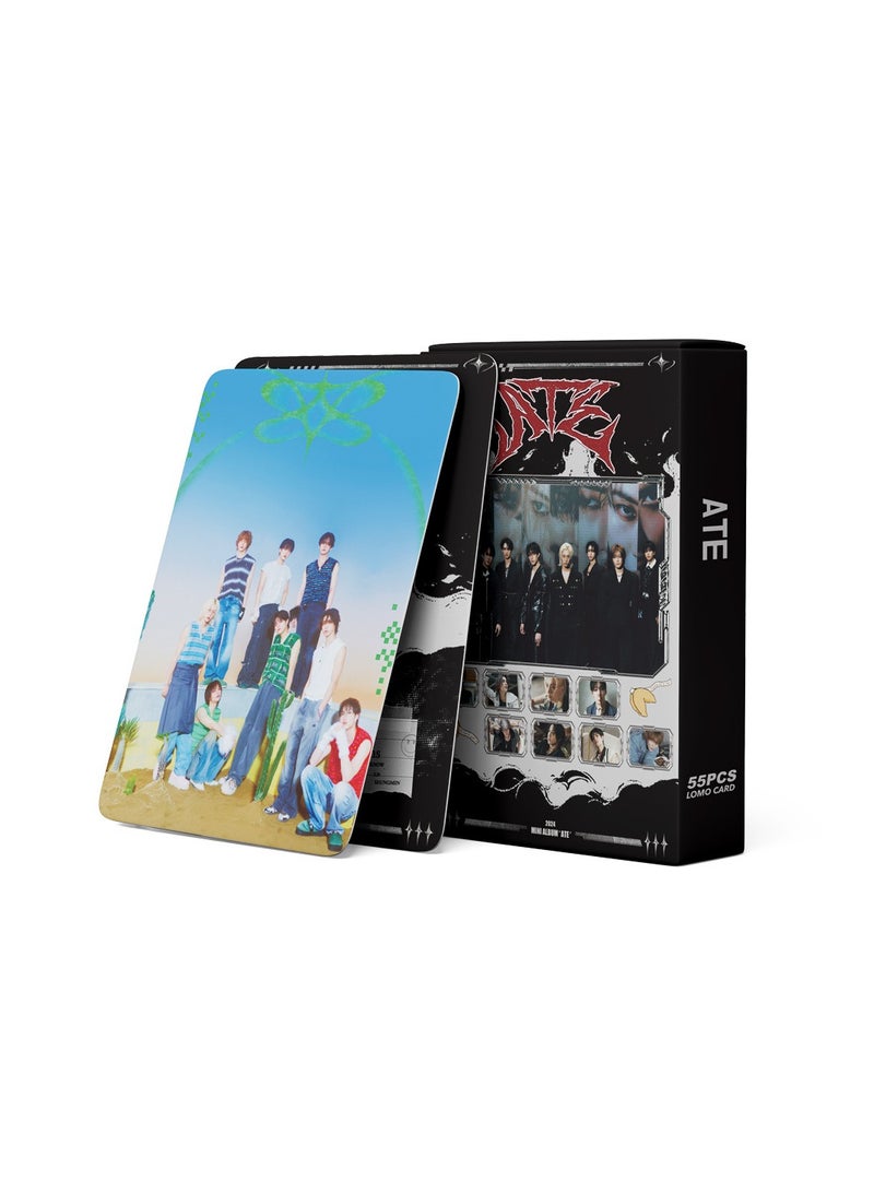 NIBEMINENT 55 Pcs Kpop Stray Kids ATE Lomo Cards Card For Fans Collection Gifts - Image 2