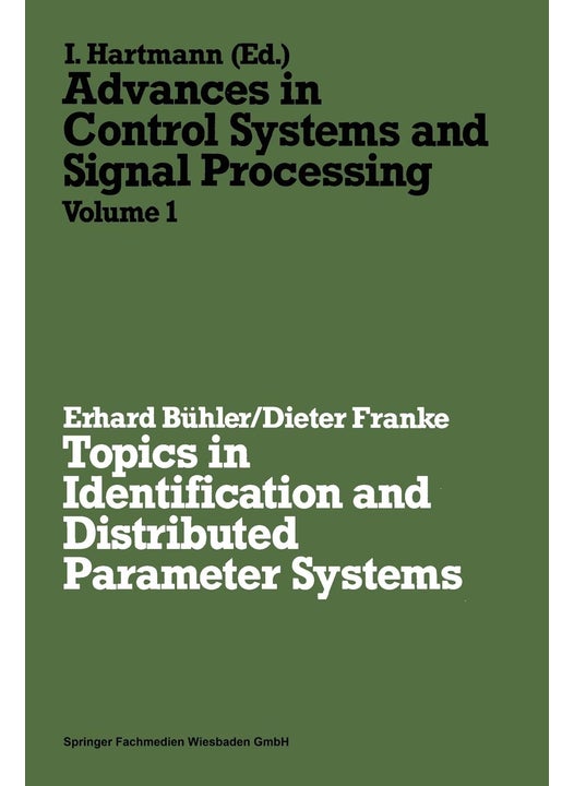 Topics in Identification and Distributed Parameter Systems