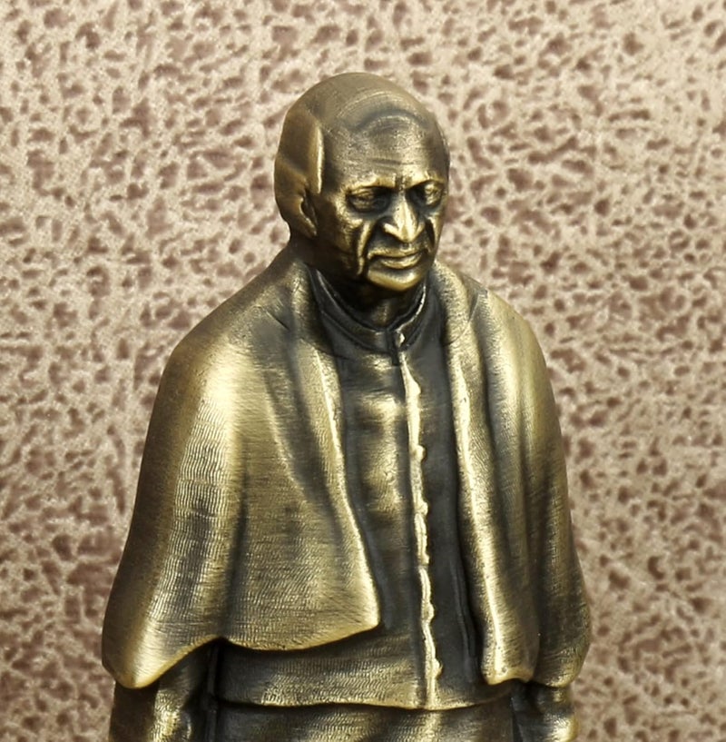 Indeed Metal Statue of Unity Model Sardar Vallabhbhai Patel Statue 10 Cm x 4 Cm x2 Cm Bronze - Image 3