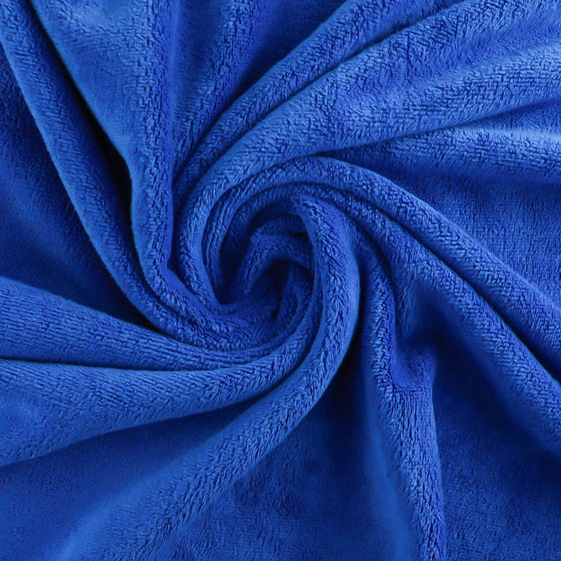 Tancano Large Microfiber Hair Towel For Curly Hair 23.6''X47'' Anti Frizz Hair Wrap Super Absorbent Curly Hair Drying Towel Large Multifunction Towel For Bath Spa Makeup  S.Blue - Image 5