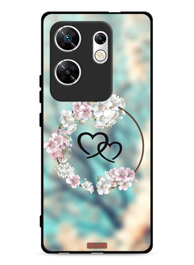Tolwak Infinix Zero 30 4G Protective Case Cover Hearts In Ring Art - Image 1
