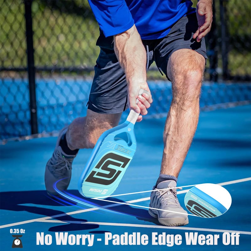 INSUM Pickleball Paddle Edge Guard Tapes Protection Tapes, Pre-Cut V, 20/23/26mm Width Protective Tapes for All Thickness Edges - Image 3