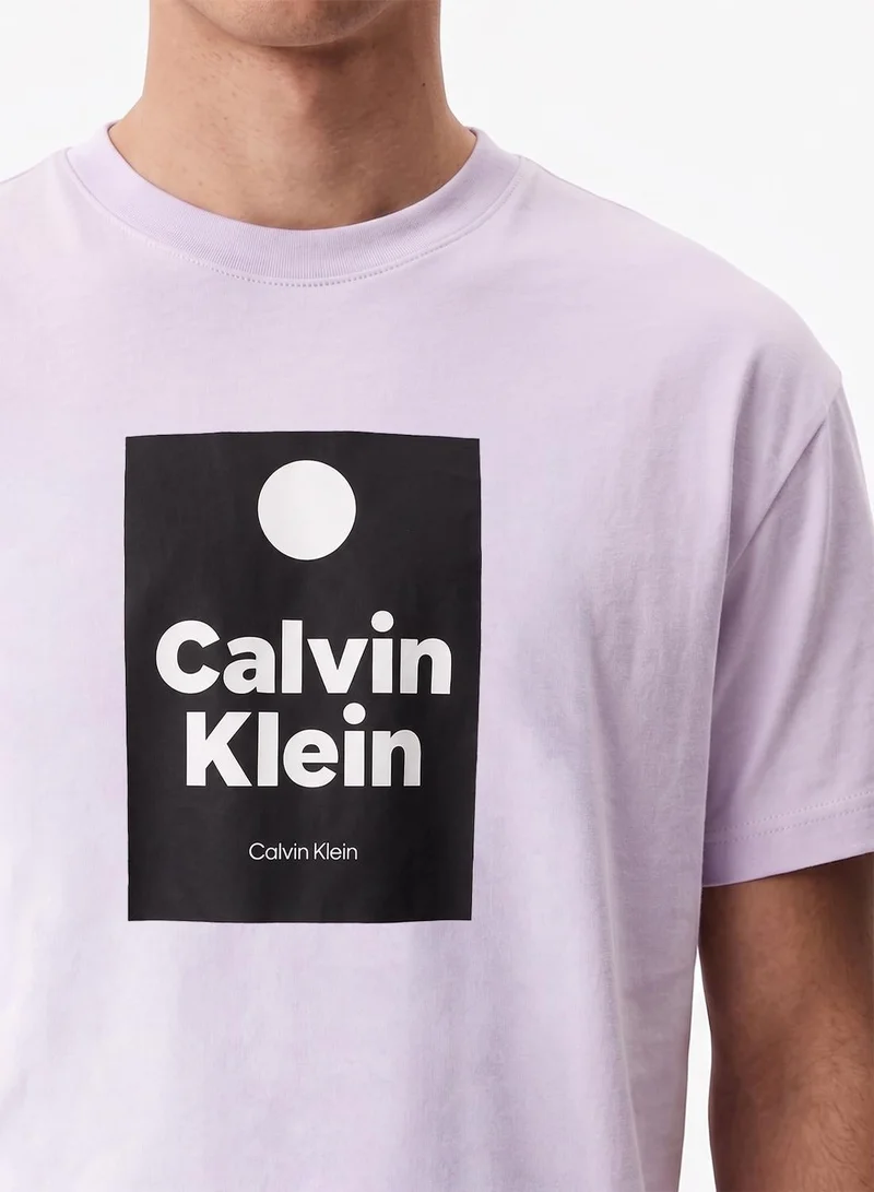 Calvin Klein Jeans  Colour-Blocked Logo T-Shirt for Men | Best Price UAE
