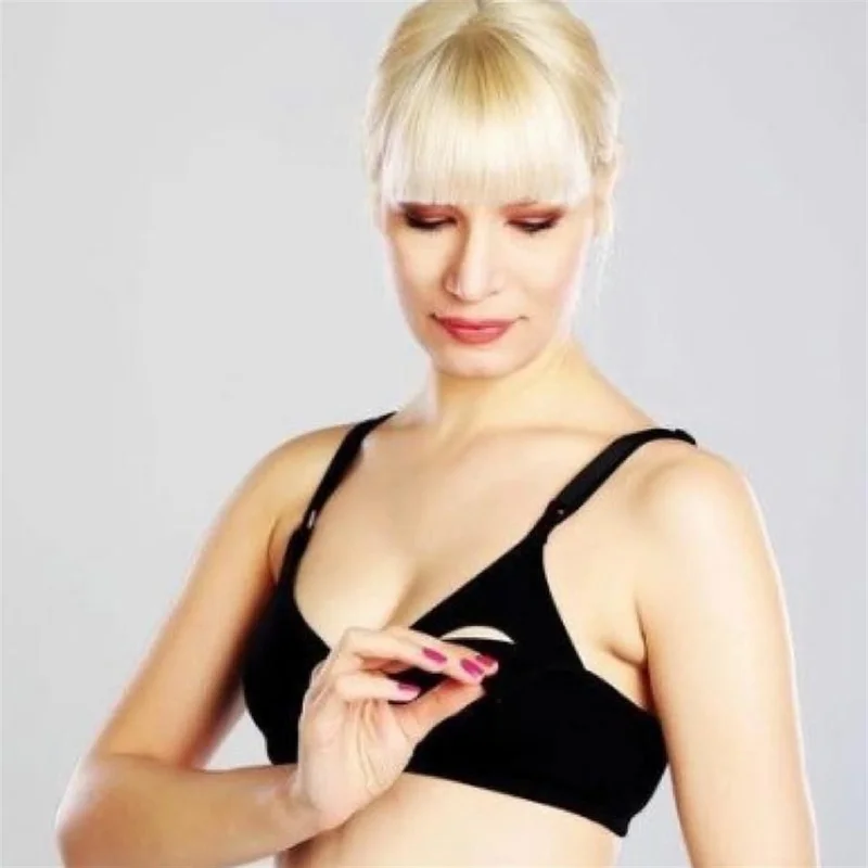 Liza Straps Adjustable Combed Cotton Nursing Bra