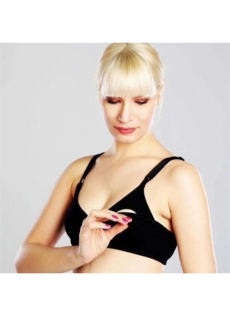 Liza Straps Adjustable Combed Cotton Nursing Bra 