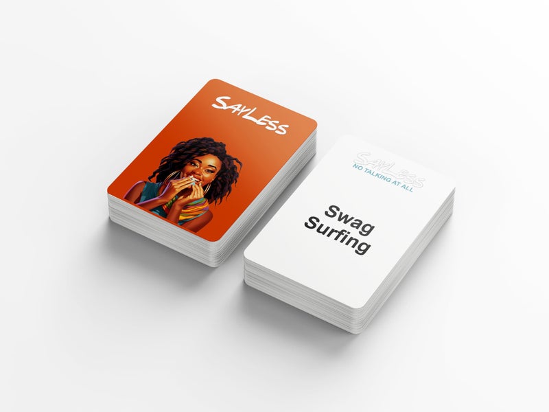 Kinfolk SayLess The Ultimate Family Game Night Party Starter - Taboo-Style Word Guessing Hood Charades Game for Unstoppable Laughs & Bonding, Ages & Specifically Crafted for The Culture - Image 3
