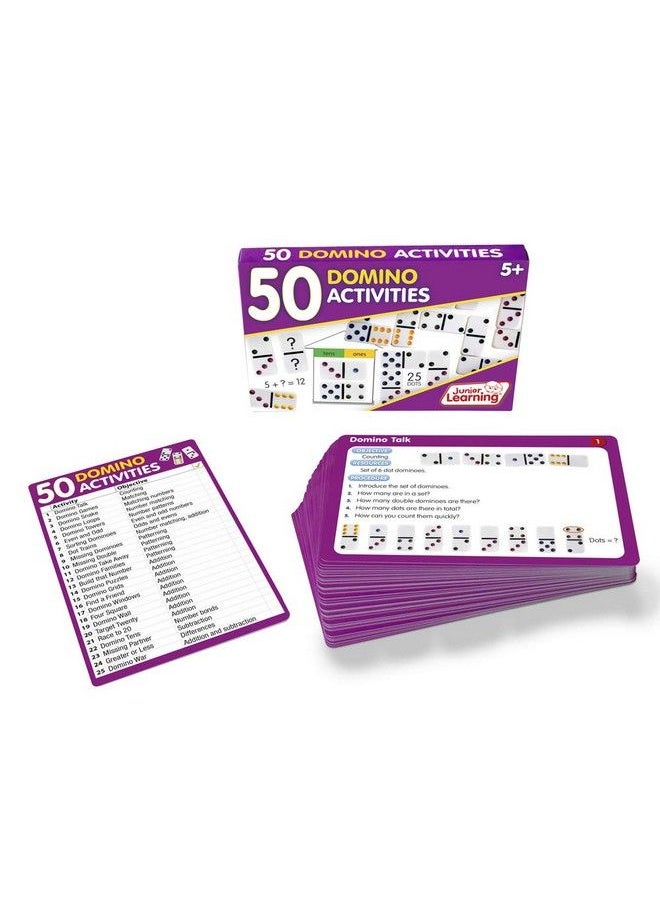 Junior Learning - Jl339 50 Dominoes Activites Multi - Image 1