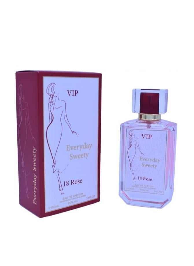 الماس للعطور عطر في آي بي إيفري داي سويتي 18 روز للنساء، 100 مل  - Image 1