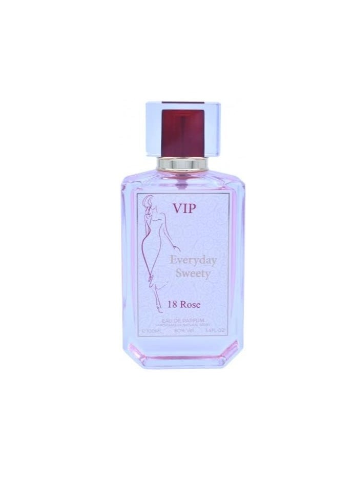 الماس للعطور عطر في آي بي إيفري داي سويتي 18 روز للنساء، 100 مل  - Image 3