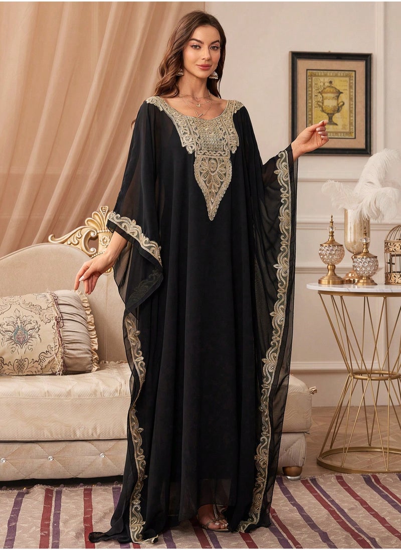 ADIBA CREATION Sale New Moroccan Dubai Kaftans Farasha Abaya Caftan Long Gown Eid Ramada Dress - pzsku/ZEF649C4A379A86E277E2Z/45/_/1741050854/fdfae9d8-d37b-4bd3-877c-848741d4f1ab