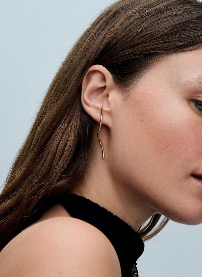 PANDORA Gold Plated Stud Earrings - Image 3