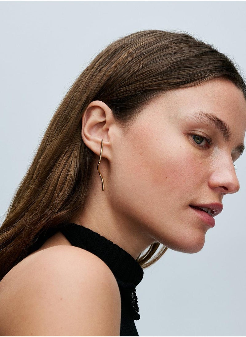 PANDORA Gold Plated Stud Earrings  - Image 2