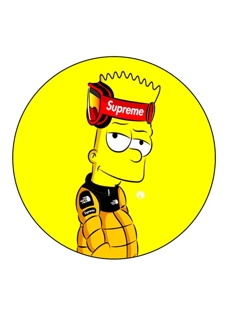 RKN Simpsons Printed Mouse Pad  Multicolour