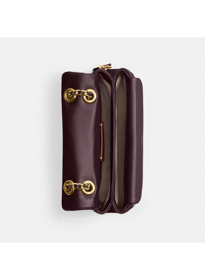 coachoutlet Quilted Leather Shoulder Bag with Signature Gold C Turnlock & Chain Strap - Luxurious Designer Handbag for Women, Perfect for Everyday - Tabby 20 - Image 5