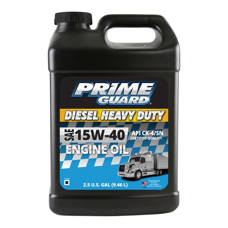 Prime Guard SAE 15W-40 CK4-2.5 Gallons (Pack of 1) - Image 2