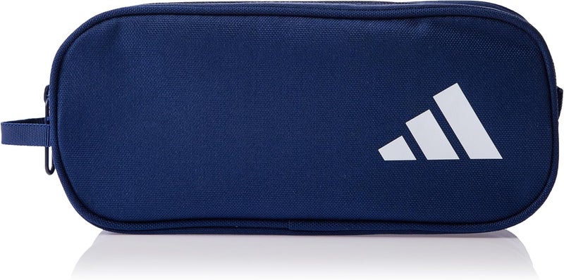 adidas Two Zipper Blue Unisex Kids Pencil Case, NS - Image 1
