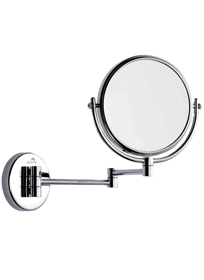DOLPHY DOLPHY Wall Mounted 3X1X DoubleSided Magnification 8 Inch Vanity Magnifying Mirror  - Image 1