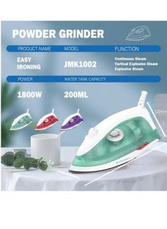 JAMAKY Italy 1800 Watts Real Power Steam Iron for Clothes and Curtains from Jamaki, Made in Italy JMK1002  - Image 5