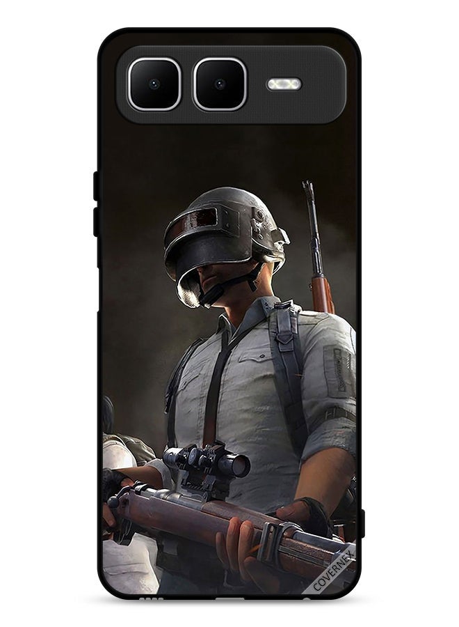 Infinix Smart 10 Plus Protective Case Cover Pubg Player