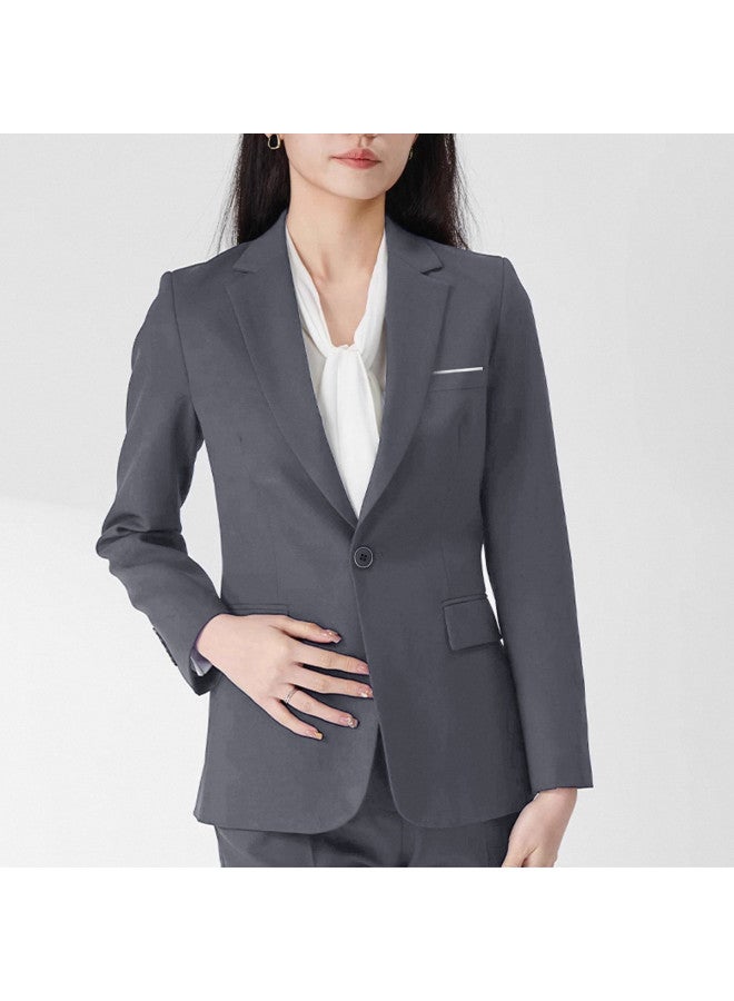 ROMON Elegant Women'S Suit Set, Business Casual, Comfortable And Simple Women'S Suit - Image 4