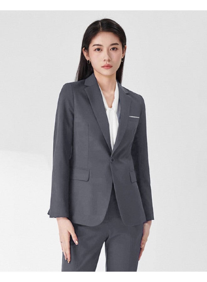 ROMON Elegant Women'S Suit Set, Business Casual, Comfortable And Simple Women'S Suit - Image 1
