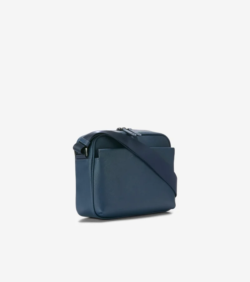 COLE HAAN Men's Sloane Leather Camera Bag