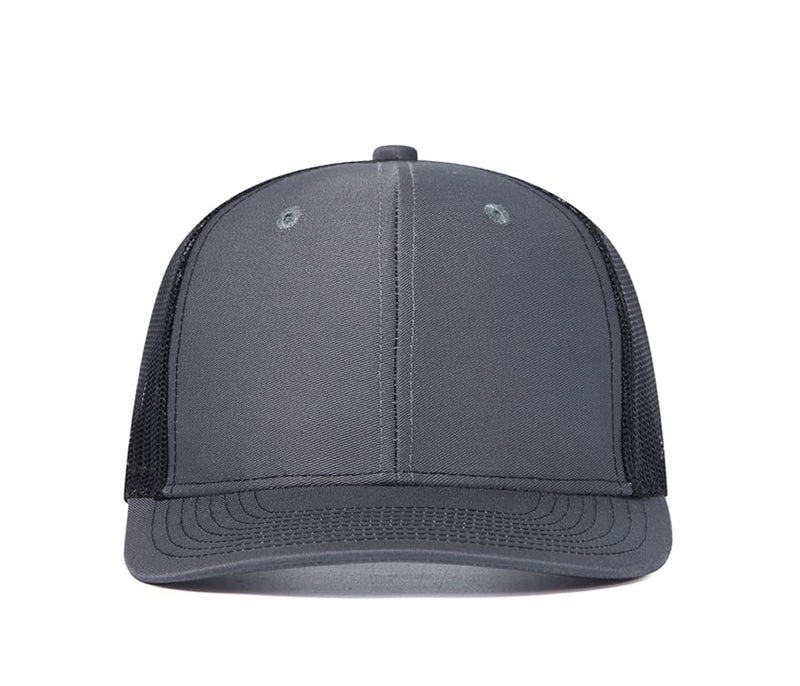 Quanhaigou 2 Pack Trucker Hat - Mesh Snap Back - Unisex Adjustable Baseball Cap - Outdoor Hats for Men Women (2pcs Black + Grey) - Image 5