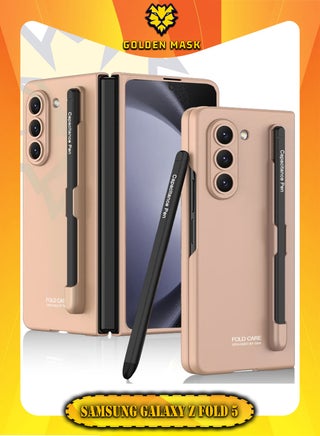 GOLDEN MASK Compatible With Samsung Galaxy Z Fold 5 Ultra Thine Camira Shild Without a pen (Rose Gold) - pzsku/ZEF653341890B7CE9EF52Z/45/_/1723221681/5594a15b-395a-4b2d-90b6-5a0a42bada55