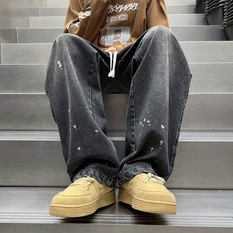 Unisex Casual Daily Denim Jeans - Image 4
