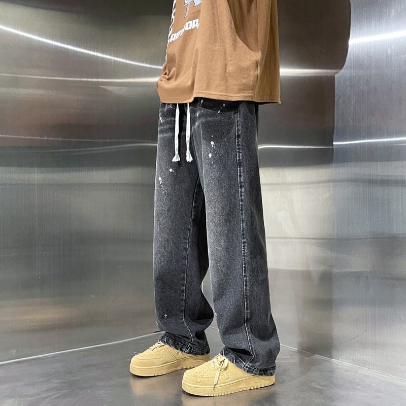 Unisex Casual Daily Denim Jeans - Image 3