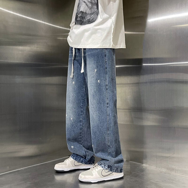 Unisex Casual Daily Denim Jeans - Image 1