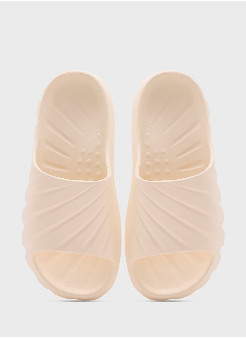 Ginger Diagonal Stripe Slides  - Image 3