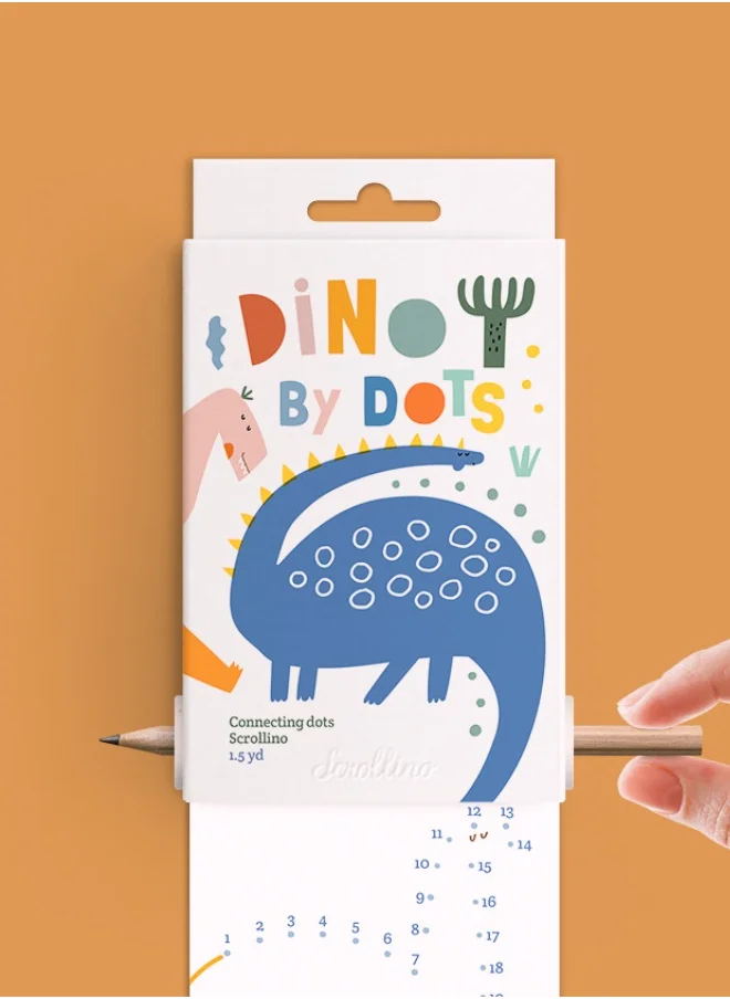 سكرولينو Scrollino Dino By Dots