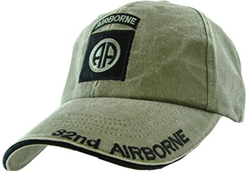 Armed Forces Depot U.S. Army 82nd Airborne Baseball Cap. OD Green - Image 4