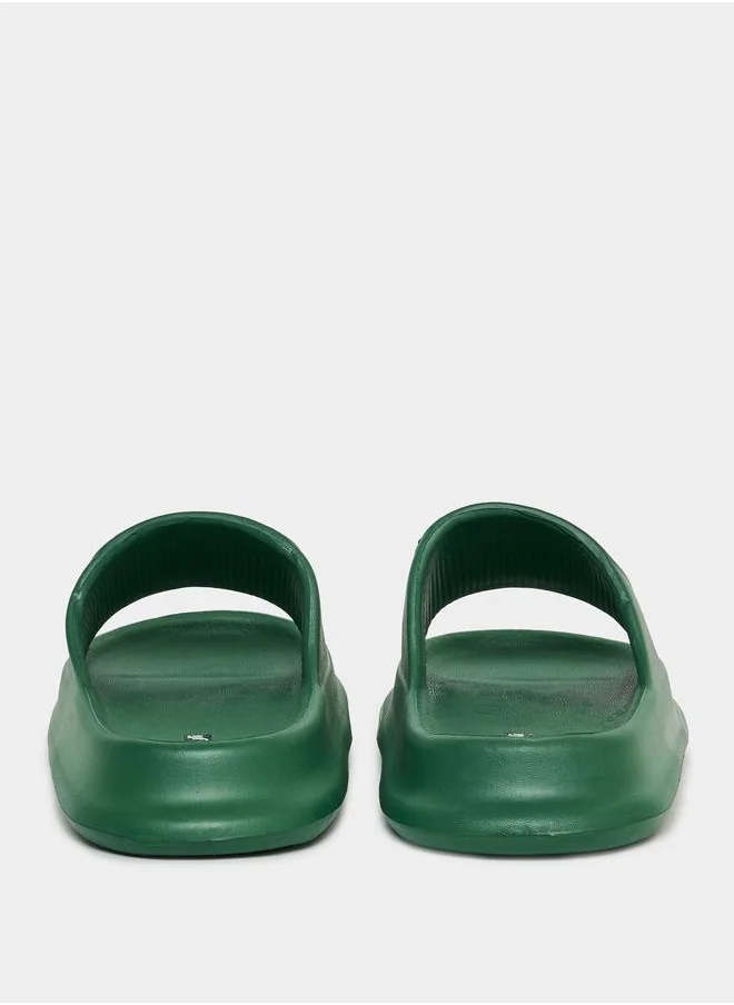 Styli Solid Thick Strap Accent Slides