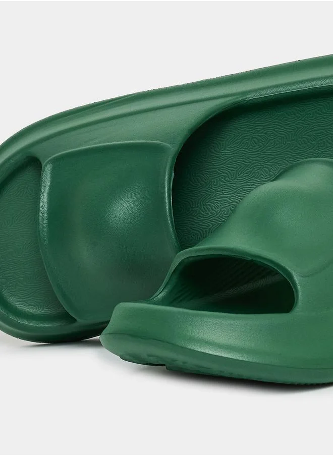 Styli Solid Thick Strap Accent Slides