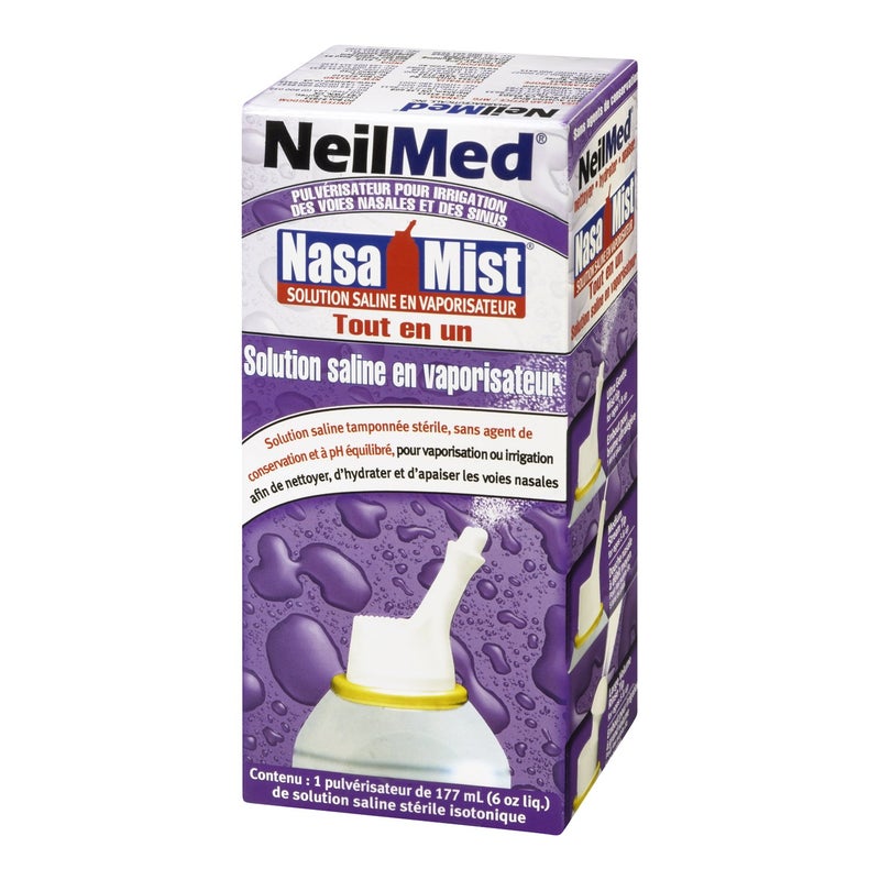NeilMed NasaMist All in One Multi Purpose Saline Spray, 6.3 Fl Oz - Image 3