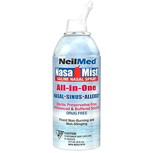 NeilMed NasaMist All in One Multi Purpose Saline Spray, 6.3 Fl Oz - Image 4