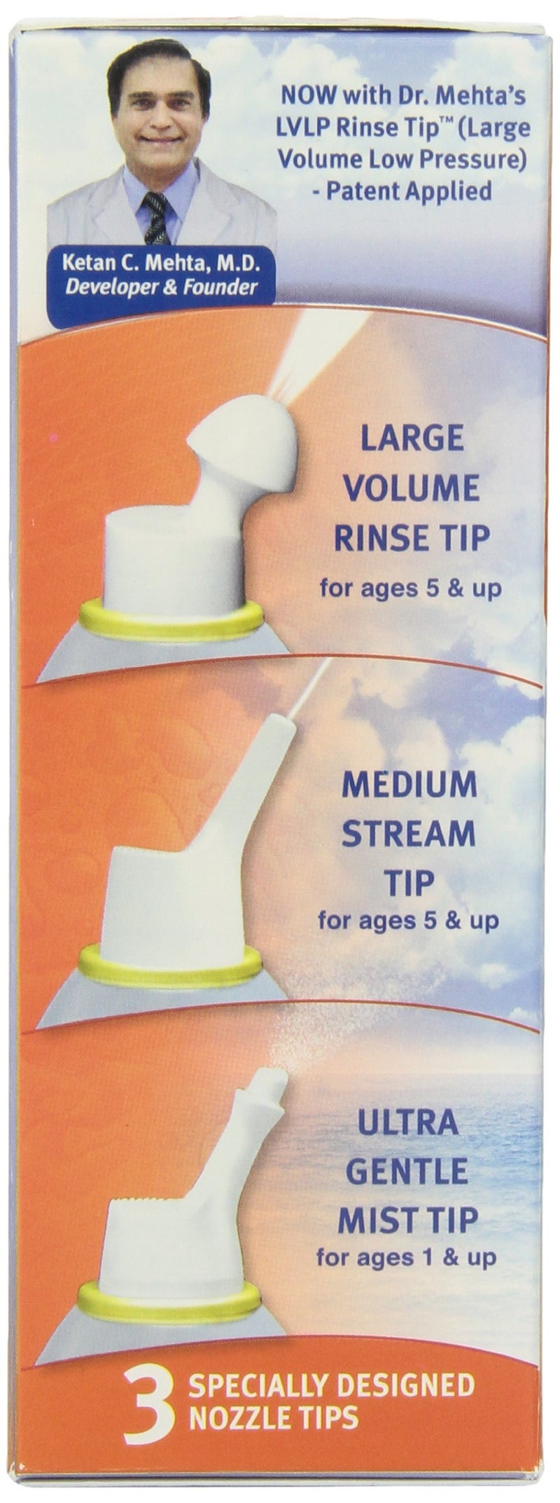 NeilMed NasaMist All in One Multi Purpose Saline Spray, 6.3 Fl Oz - Image 5