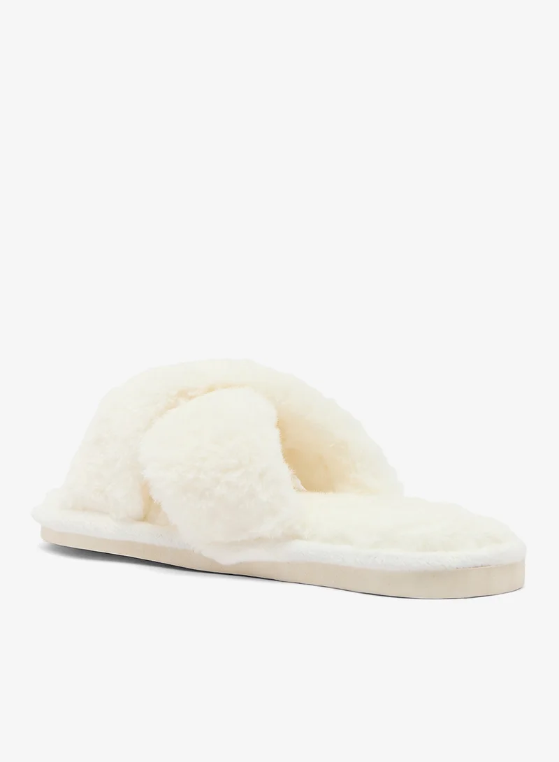 جينجر Fur Bedroom Slippers