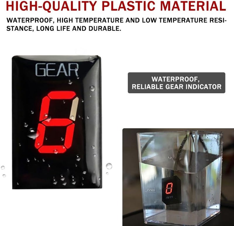 Yurefax Digital Speed Gear Display Indicator for CBF600 - Image 4