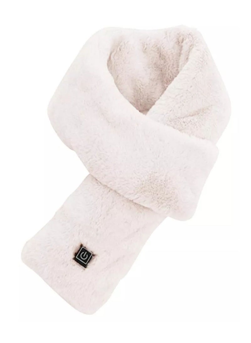 Winter Comfort Gift Set: USB Rechargeable Heated Scarf + 5 Pairs Men’s 100% Cotton Crew Socks - Image 2