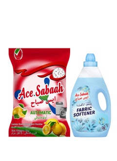 Ace Sabaah Detergent Powder 3Kg And Fabric Softener Blue 3L Combo Pack - pzsku/ZEF65EF3C2741036CCFB0Z/45/_/1688646743/724d5d3f-93c5-46cb-97ce-da417e3cd142