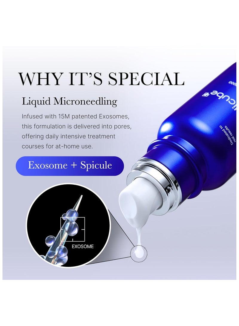 Medicube Medicube Zero Exosome Shot 2,000 PPM Spicule Facial Serum | Liquid Skin Booster Serum | Exosome, AHA+BHA+PHA | Pore Care, Dead Skin Cells, Skin Texture | Korean Skin Care 1.01 fl.oz - Image 3