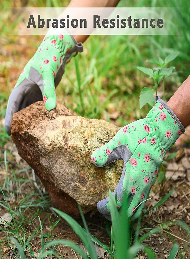 Baidast Gardening Gloves for Women Thorn Proof, Garden Gloves for Women Digging, Planting, Raking and Pruning - Image 3